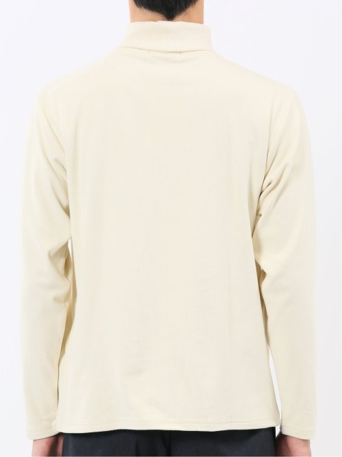 【WEB限定】KAITEKI+ フラッフィースムース タートルネック長袖Tシャツ