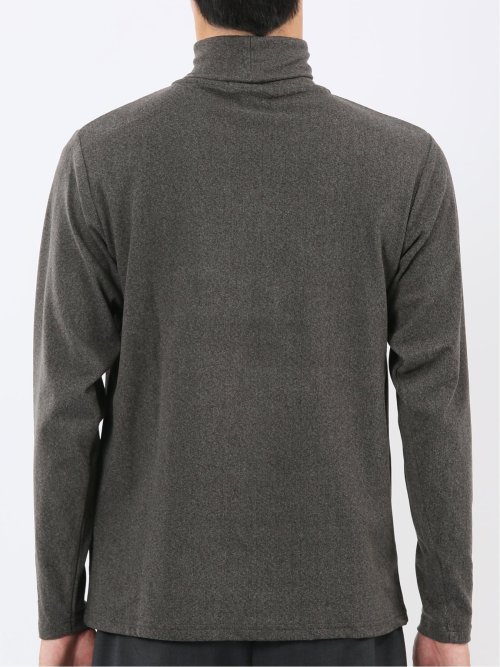 【WEB限定】KAITEKI+ フラッフィースムース タートルネック長袖Tシャツ