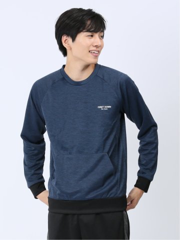 【WEB限定】ファーストダウン/FIRST DOWN ポケット付き クループルオーバー