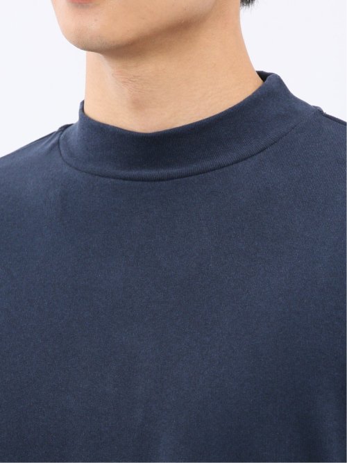 【WEB限定】KAITEKI+ フラッフィースムース モックネック長袖Tシャツ