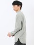 【WEB限定】KAITEKI+ ストレッチワッフル モックネック長袖Tシャツ