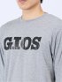 【WEB限定】ジオス/GIOS ロゴプリント クルー長袖Tシャツ