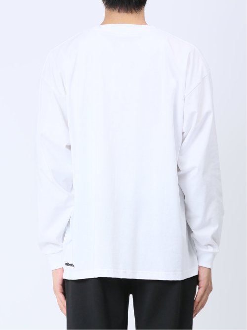 【WEB限定】ミンズクローゼット/mihns closet カラープリント クルー長袖Tシャツ