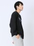 【WEB限定】ミンズクローゼット/mihns closet カラープリント クルー長袖Tシャツ
