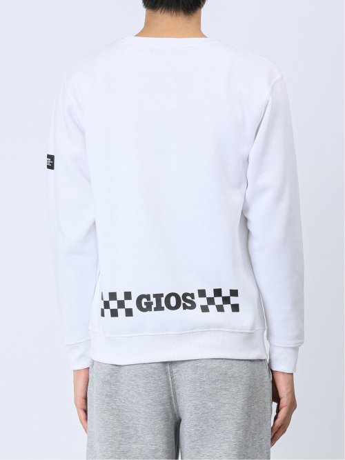 【WEB限定】ジオス/GIOS 裏起毛ボックスロゴ クルートレーナー