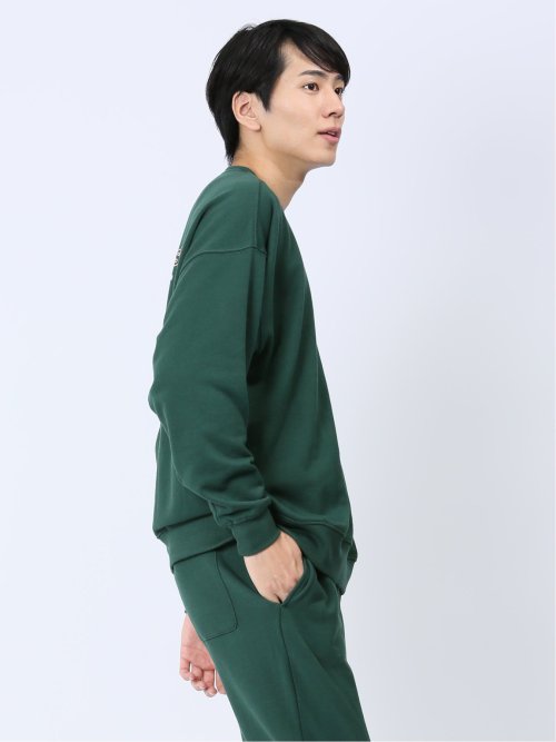 【WEB限定】ミンズクローゼット/mihns closet ロゴ クルートレーナー(セットアップ可能)