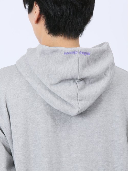 【WEB限定】ミンズクローゼット/mihns closet ロゴ フーディー(セットアップ可能)