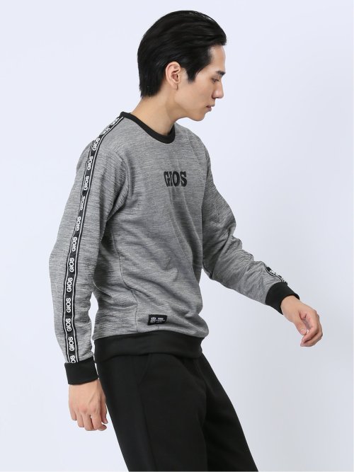 【WEB限定】ジオス/GIOS カチオン裏起毛 クループルオーバー