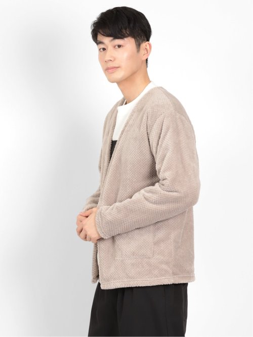 パイナップルボア トッパーカーディガン