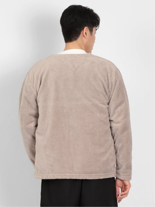 パイナップルボア トッパーカーディガン