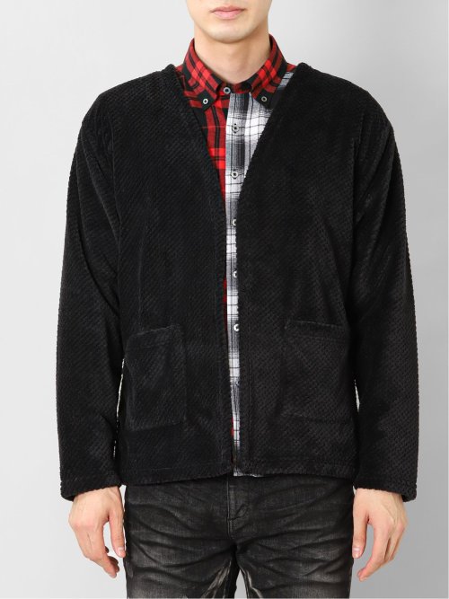 パイナップルボア トッパーカーディガン