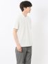 バイヤスジャガード Vネック半袖Tシャツ