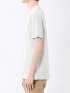 メランジ 裏ボーダー Vネック半袖Tシャツ