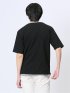 段染め フェイクキーネック半袖Tシャツ