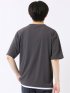 接触冷感 ストレッチ イージーケア ジャガード クルーネック 半袖 Tシャツ