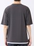 接触冷感 ストレッチ イージーケア ジャガード クルーネック 半袖 Tシャツ