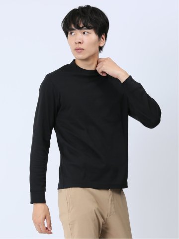 【DRESS T-SHIRT】超長綿 クルーネック長袖Tシャツ