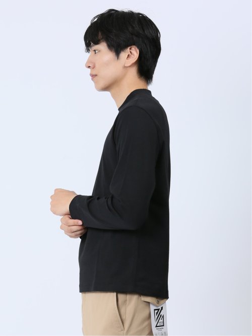 【DRESS T-SHIRT】超長綿 クルーネック長袖Tシャツ