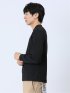 【DRESS T-SHIRT】超長綿 クルーネック長袖Tシャツ