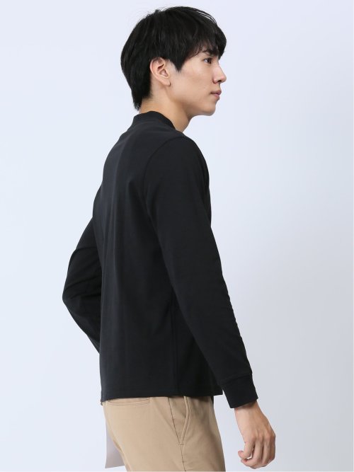 【DRESS T-SHIRT】超長綿 クルーネック長袖Tシャツ