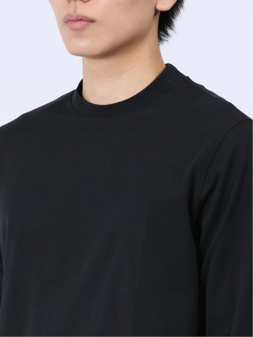 【DRESS T-SHIRT】超長綿 クルーネック長袖Tシャツ
