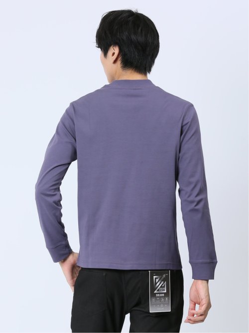 【DRESS T-SHIRT】超長綿 クルーネック長袖Tシャツ