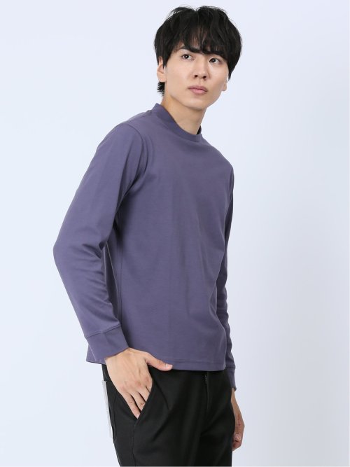 【DRESS T-SHIRT】超長綿 クルーネック長袖Tシャツ