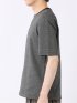 ストレッチ ブリスター 杢ジャガード クルーネック 半袖 Tシャツ