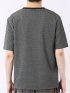 ストレッチ ブリスター 杢ジャガード クルーネック 半袖 Tシャツ