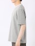 ストレッチ ブリスター 杢ジャガード 綿混 クルーネック 半袖 Tシャツ メンズ
