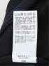 ジオメトリックジャガード Vネック長袖Tシャツ