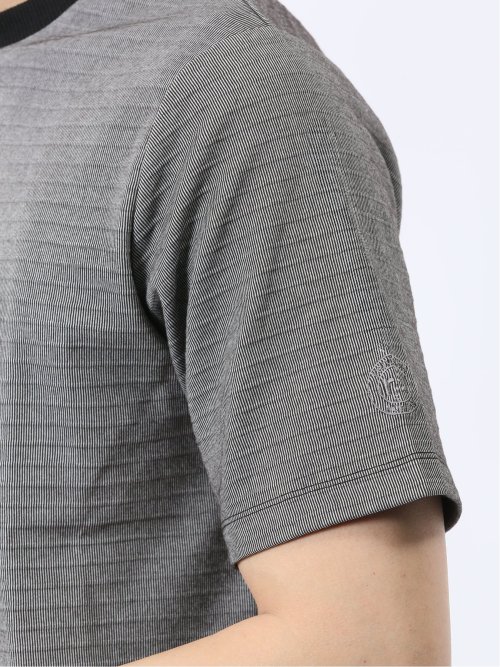 タックコードレーン クルーネック半袖Tシャツ