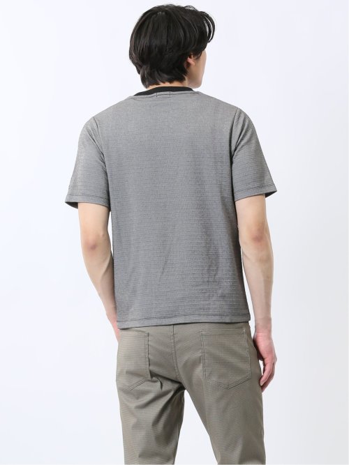 タックコードレーン クルーネック半袖Tシャツ