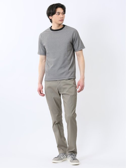 タックコードレーン クルーネック半袖Tシャツ