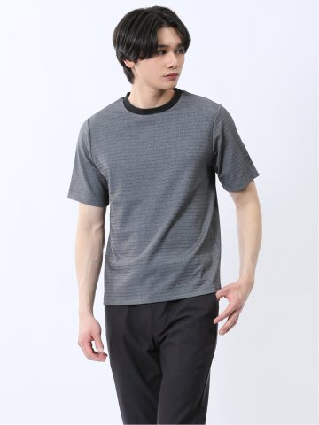 タックコードレーン クルーネック半袖Tシャツ