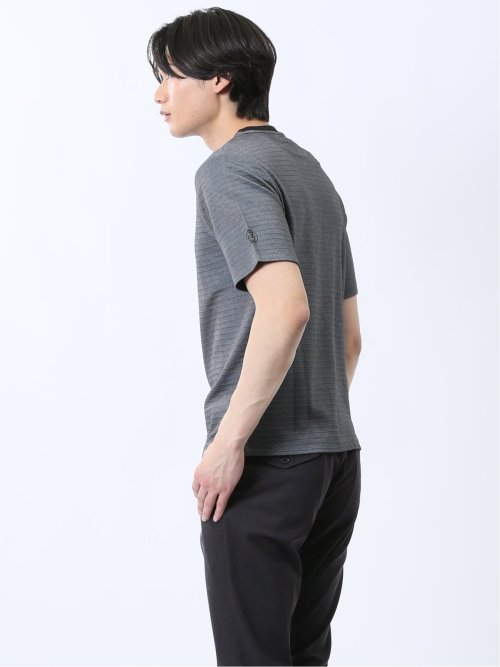 タックコードレーン クルーネック半袖Tシャツ