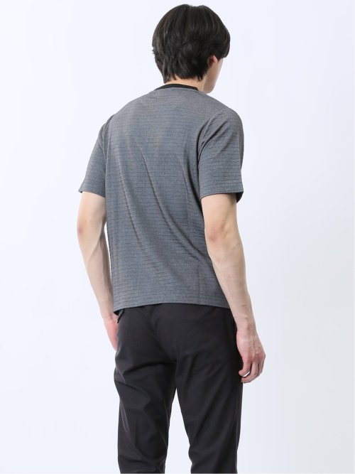 タックコードレーン クルーネック半袖Tシャツ