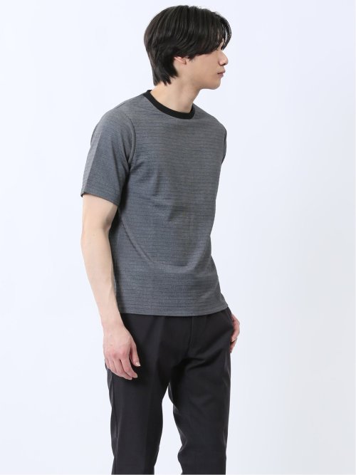 タックコードレーン クルーネック半袖Tシャツ