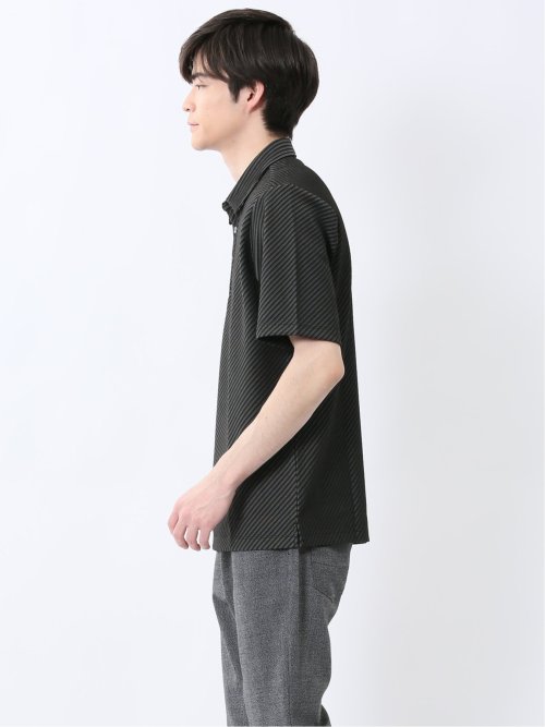 ジャガード 半袖ポロシャツ