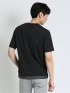 異素材切替 クルーネック半袖Tシャツ