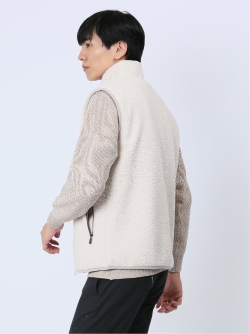 シャギーボア スタンドベスト