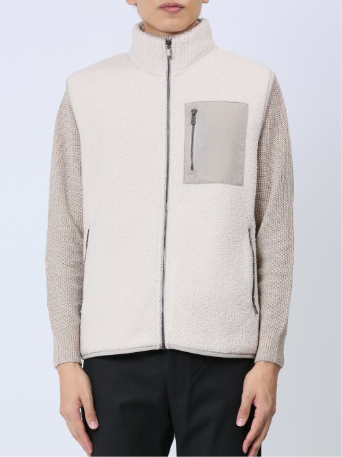 シャギーボア スタンドベスト