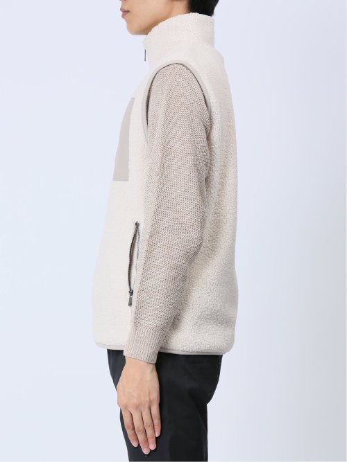 シャギーボア スタンドベスト