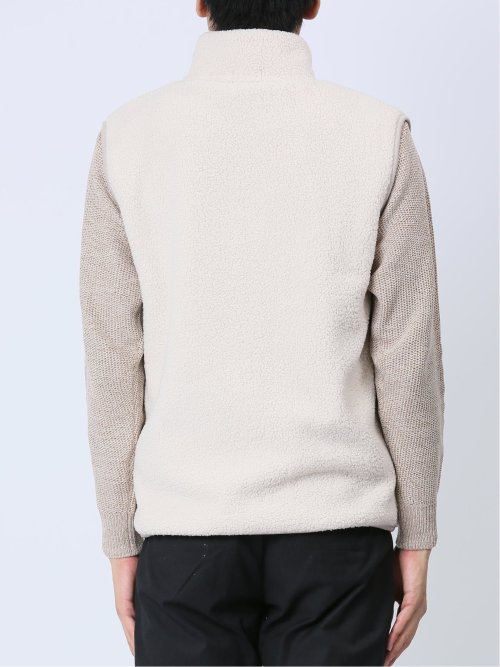 シャギーボア スタンドベスト