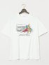 【大きいサイズ】コンバース/CONVERSE シューズ刺繍 クルーネック半袖Ｔシャツ