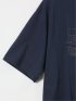【大きいサイズ】コンバース/CONVERSE シューズ刺繍 クルーネック半袖Ｔシャツ