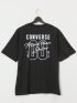 【大きいサイズ】コンバース/CONVERSE 発泡プリント クルーネック半袖Ｔシャツ