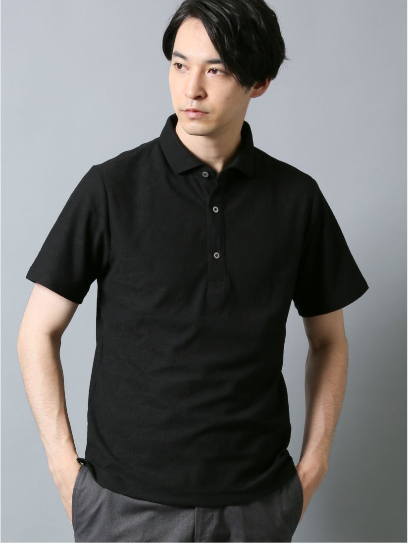 吸水速乾 半袖ポロシャツ(M 05黒): トップス | TAKA-Q ONLINE SHOP／タカキューオンラインショップ【公式通販】