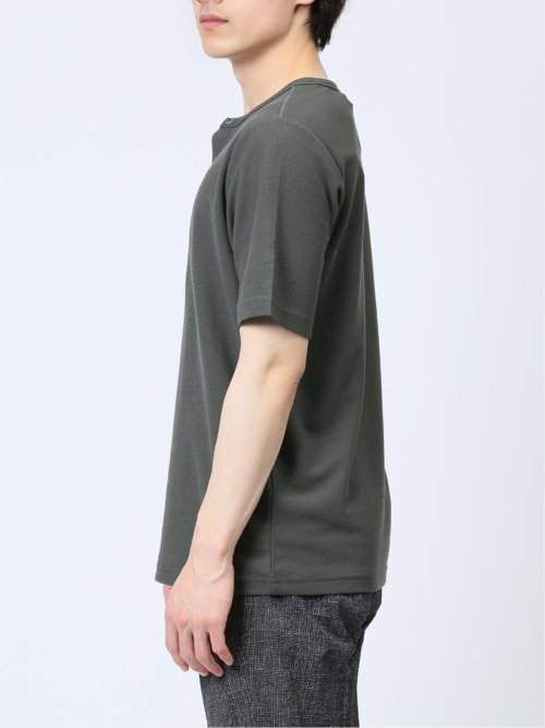 ラッセル ヘンリーネック半袖Tシャツ