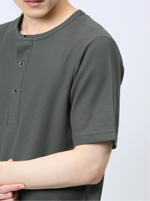 ラッセル ヘンリーネック半袖Tシャツ